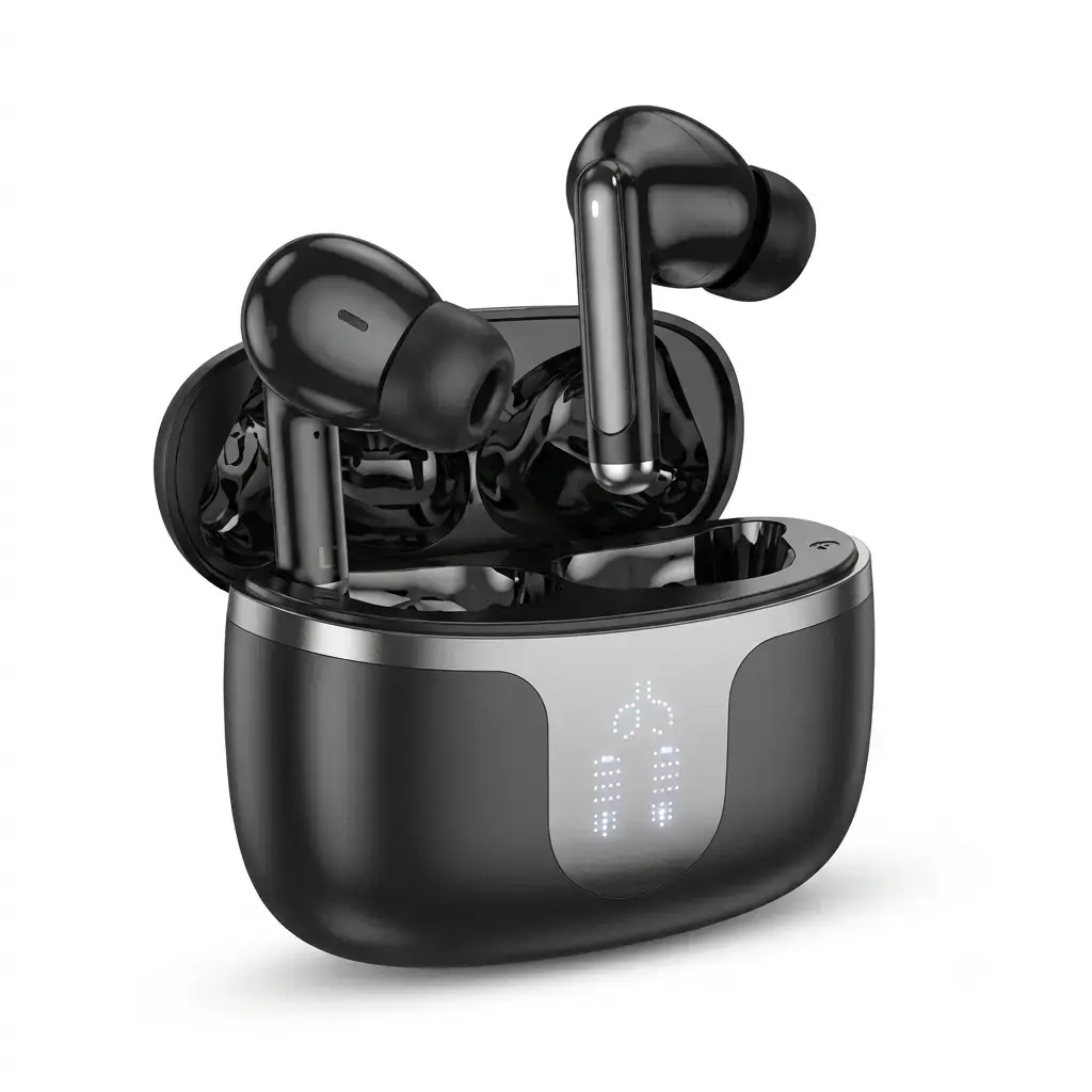 Hoco EQ10 Plus True Wireless Earbuds Bluetooth 5.4 TWS Earphones with ENC Noise Reduction & HD Sound 2