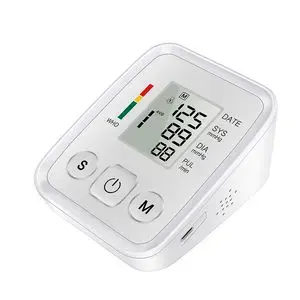 Digital Electric Blood Pressure Monitor (Battery Operated) Automatic BP Machine with Large LCD Display & One-Touch Operation 2