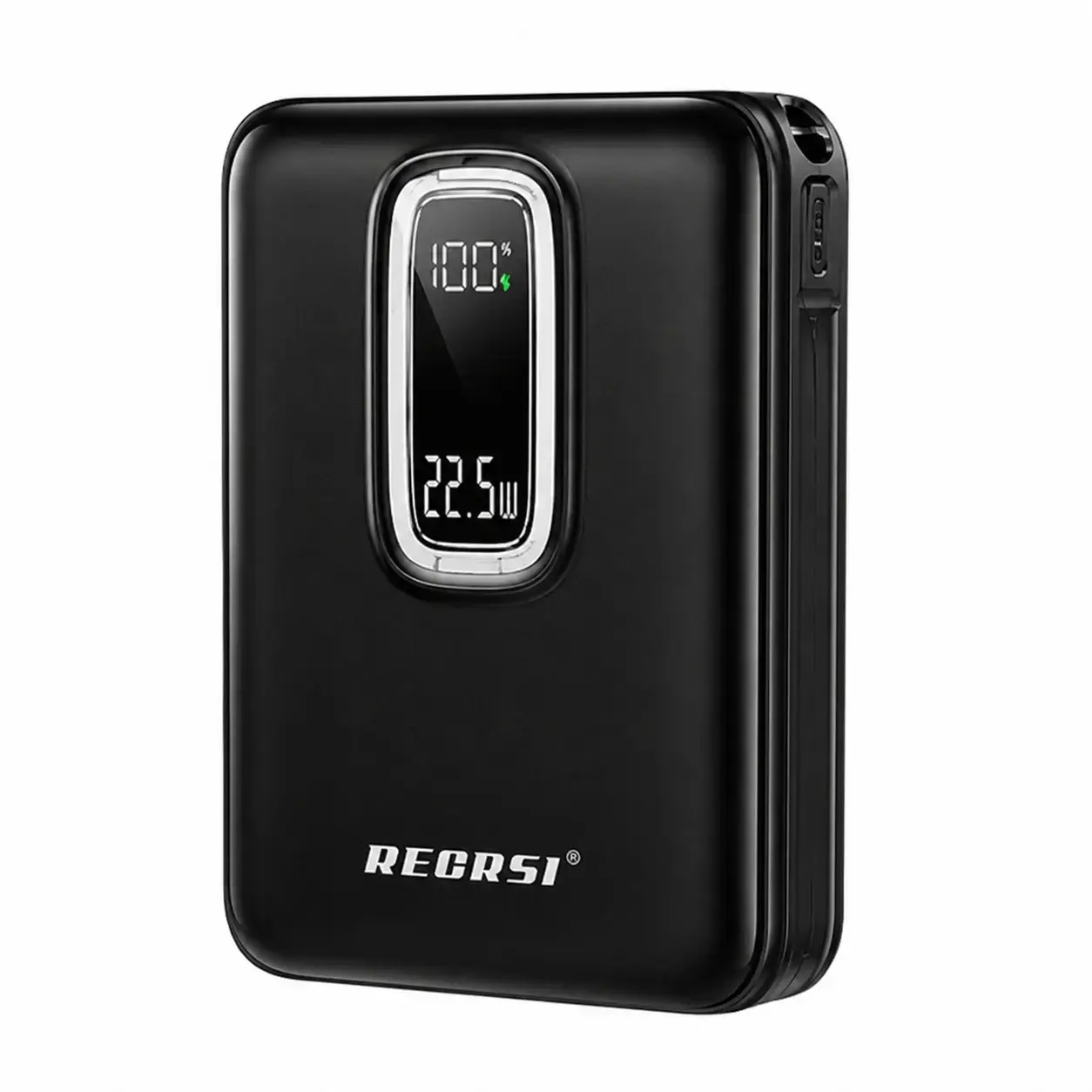 RECRSI RE-057 10000mAh Fast Charging Power Bank with LED Digital Display 2