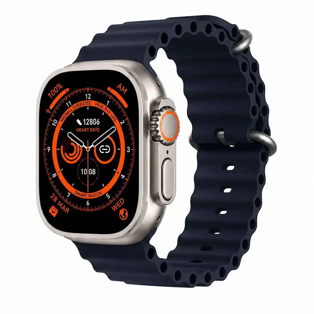 Ultra Y80 Smart Watch with Bluetooth Calling, HD Display, Health Monitoring & Sports Tracking Feature 2