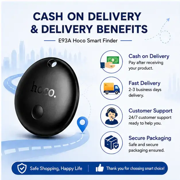 Hoco Smart Finder E93A Bluetooth Tracker Anti-Lost Device  5