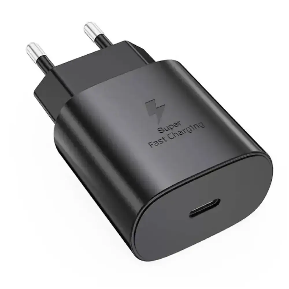 Samsung 45W Super Fast Charging USB-C Power Adapter (2-Pin) | USB-C PD PPS Wall Charger  2