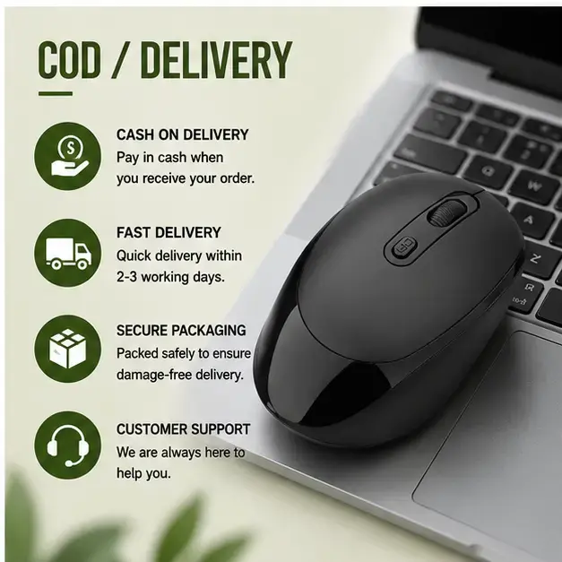 Macaron Wireless Rechargeable Optical Mouse – Smooth Everyday Performance 5