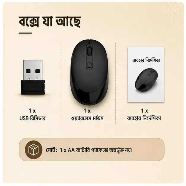 Macaron Rechargeable Wireless Mouse – Stylish & Portable Mouse 5