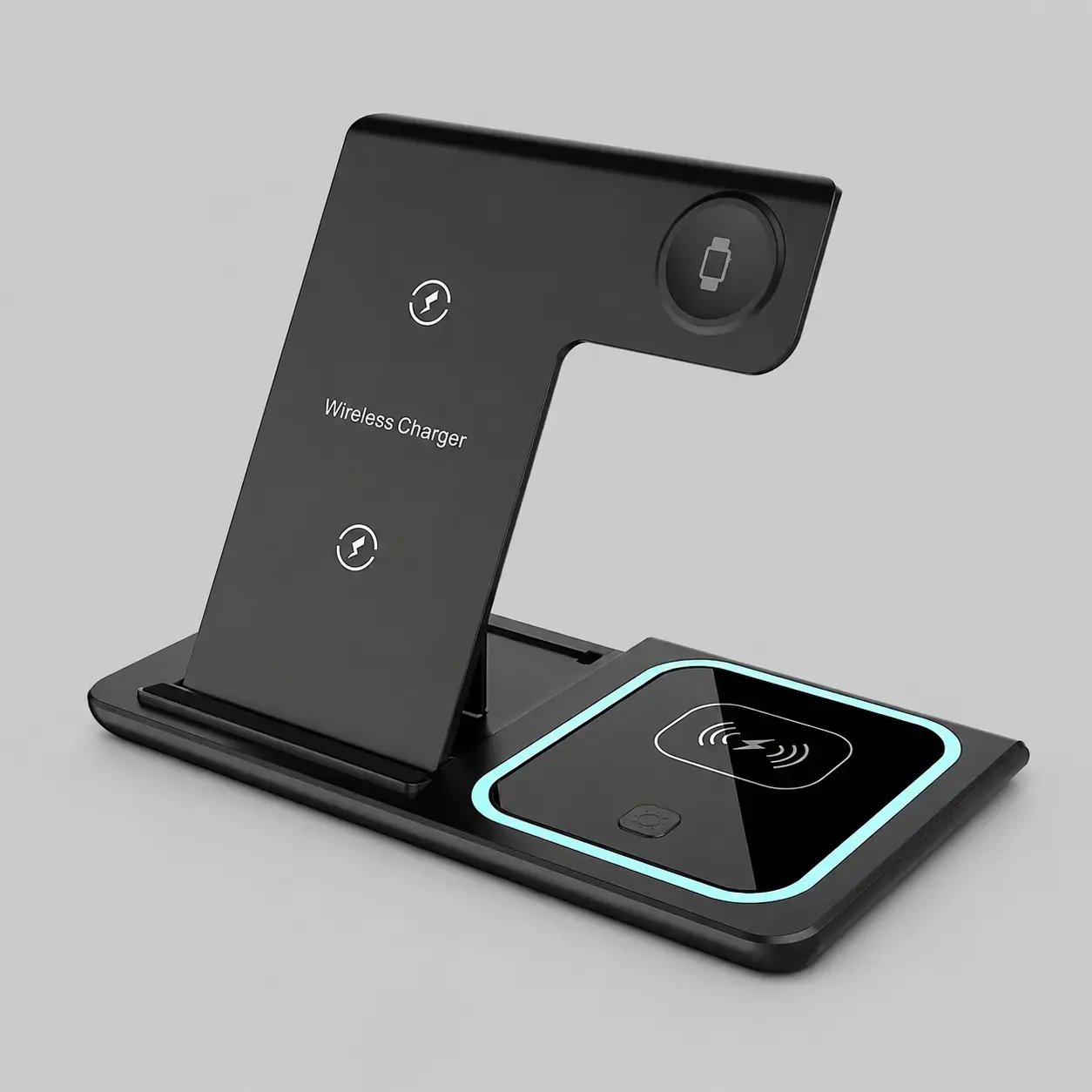 3-in-1 Wireless Charging Station – Fast Charging Stand for Phone, Smartwatch & Earbuds 2